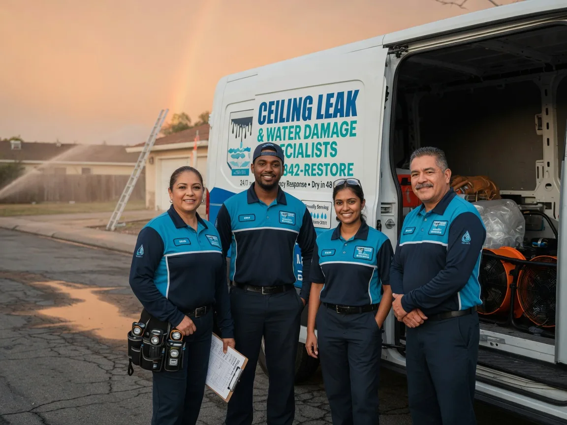 Ceiling Leak Cleanup company in Elvaston, IL